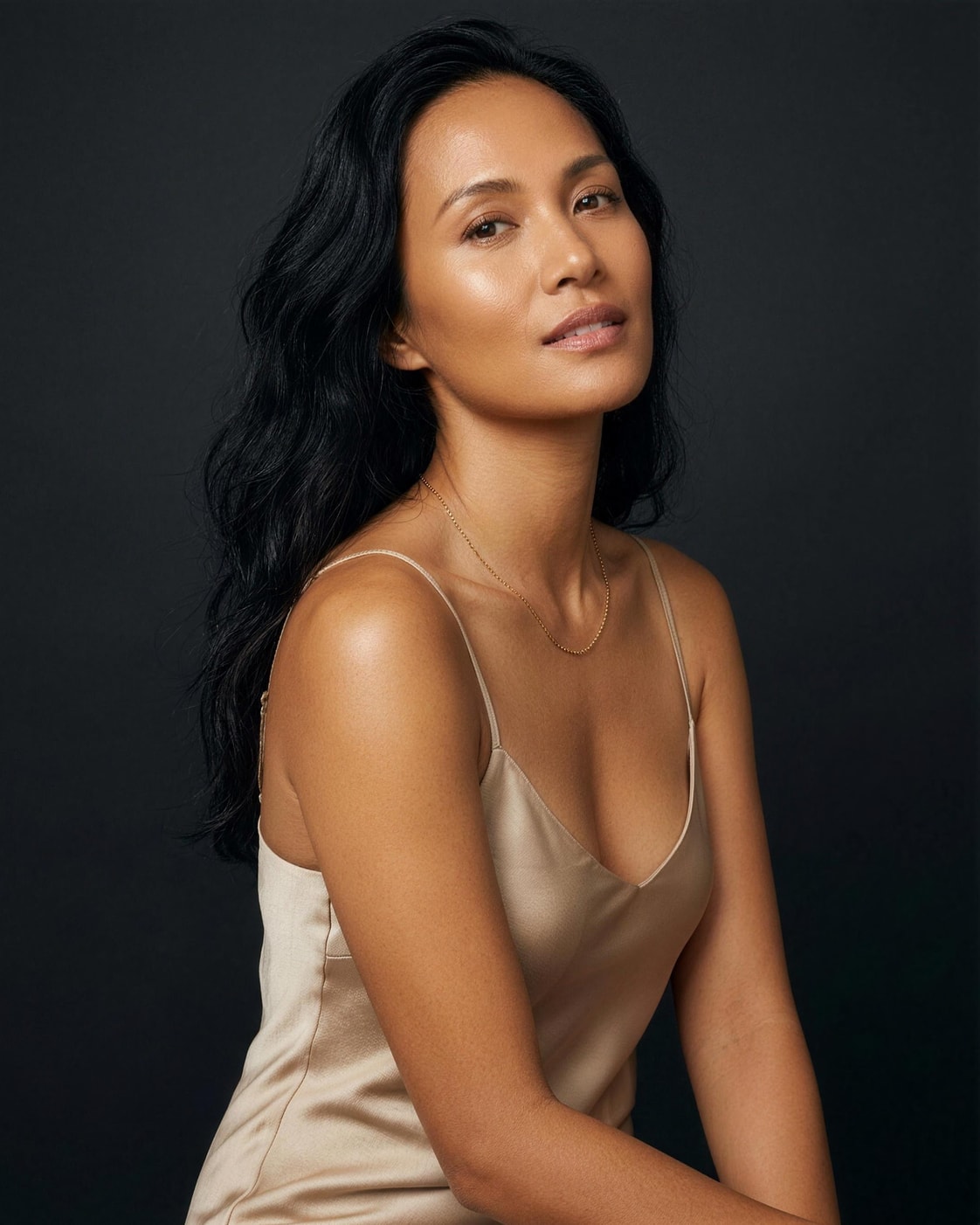 Client after the Classic Facial at DK Aesthetics Highland Park IL — rested, radiant skin