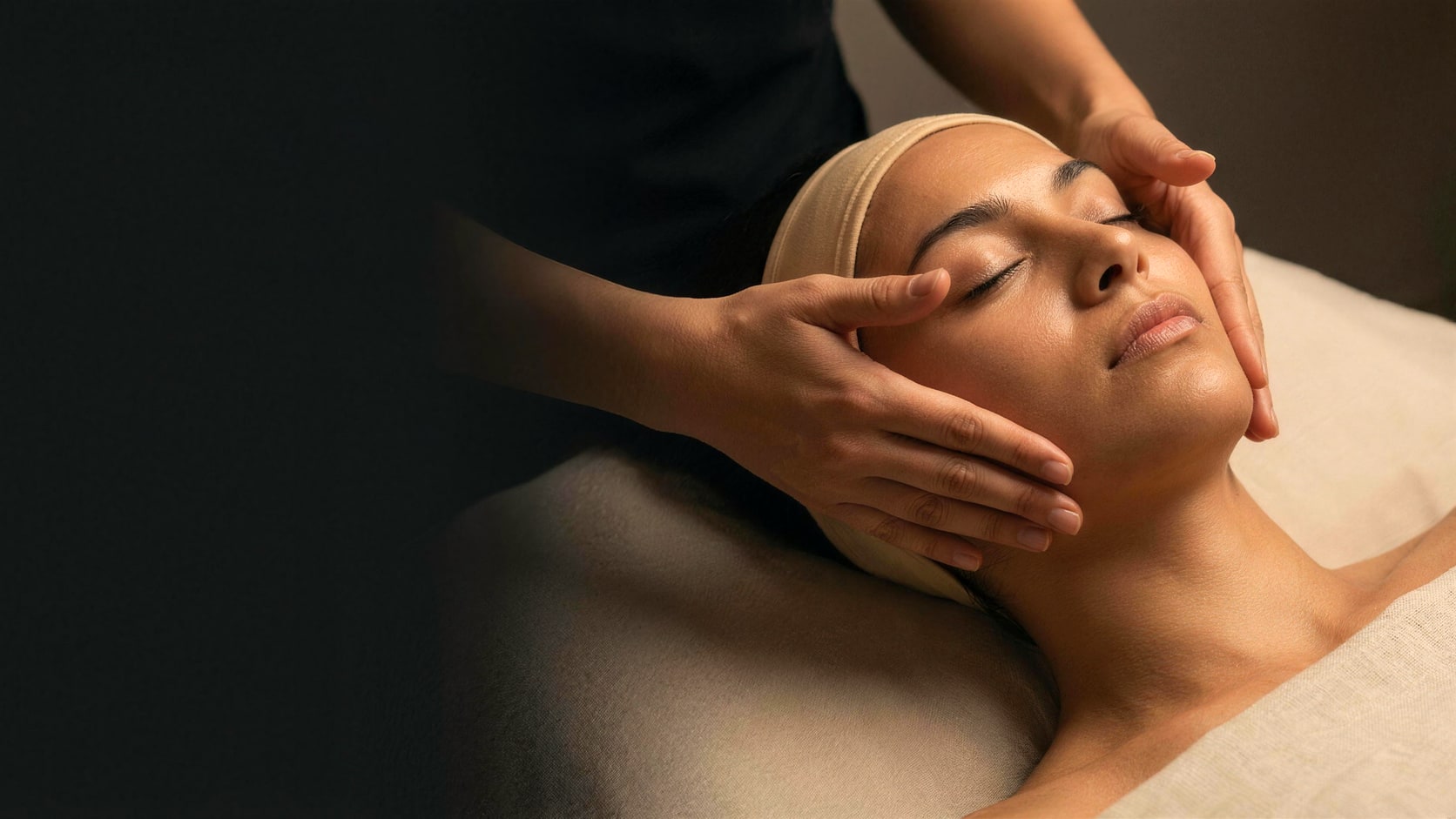 The Classic Facial at DK Aesthetics Highland Park IL — a 60-minute facial worked entirely by hand along the cheek and jawline