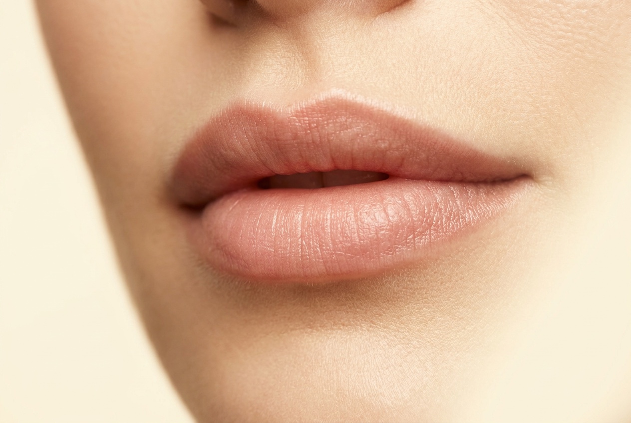 Subtle natural lip volume with hyaluronic-acid filler at DK Aesthetics Highland Park IL